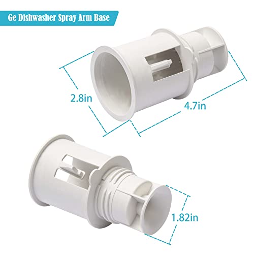 WD12X10244 Lower Spray Arm Base Replacement for GE Hotpoint Dishwasher