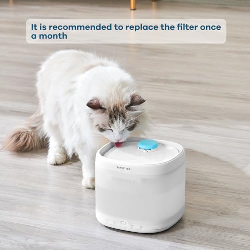 3Pcs Cat Water Fountain Filter Compatible with 67oz