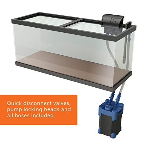 QuietFlow Canister Aquarium Filter