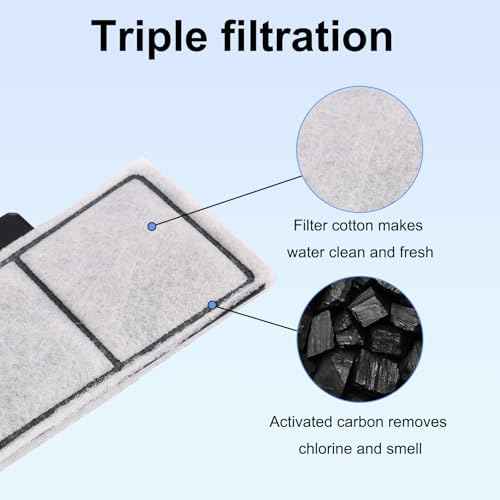 5pcs Filter Cartridges Compatible with Topfin Top Fin EF