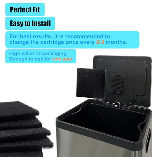 12 Pack Odor Absorbing Filter Refills for SIMPLI (12 Count)