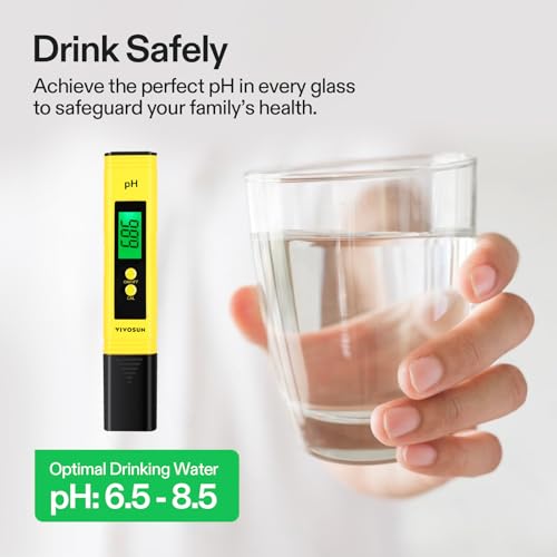 Digital pH Meter 0.01 Accuracy Pen Tester for Water Hydroponics