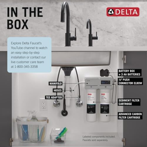 Clarifi Advanced 2 Stage Under Sink Water Filter System