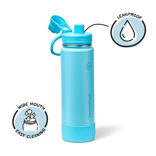 Insulated Water Bottle with Spout Lid