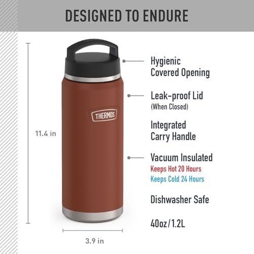 ICON SERIES Water Bottle with Screw Top Lid