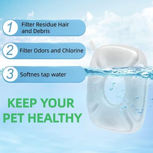 4inch Cats Fountain Replacement Filters with Pre (32 Count)