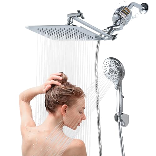 8'' Dual 20 Stage Filtered Shower Head with Handheld