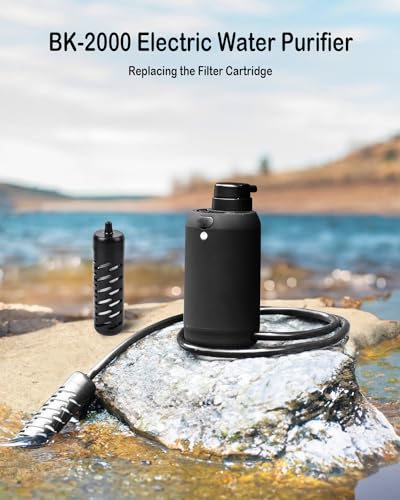 Pre Filter Replacement Set for The BKLES BK2000 or BK3000 Electric Portable Camping Water Filter