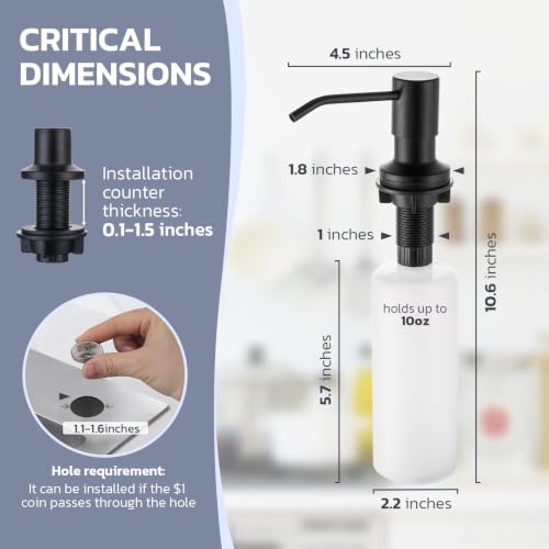 Kitchen Faucet with Soap Dispenser