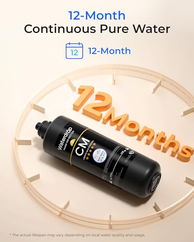 WD 10CM Water Filter Replacement for Waterdrop TSB