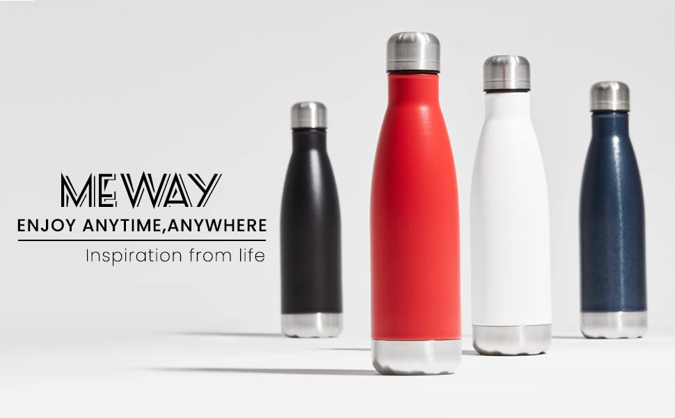 17oz Sport Water Bottle Vacuum Insulated Stainless Steel Leak