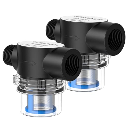 2 Pack RV Water Pump Strainer Filter (2 Count)