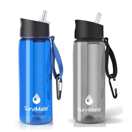 Purified Water Bottle for Camping (2 Count)