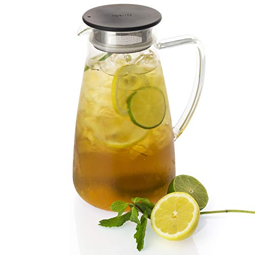 Flask Glass Iced Tea Jug