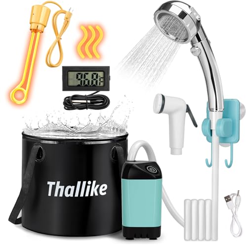 Portable Shower for Camping with Water Heater