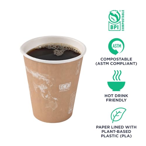 World Art Disposable Insulated Coffee Cups (40 Count)