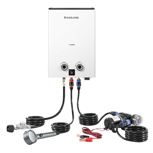 Goshower 2.64GPM Outdoor Propane Tankless Water Heater 10L