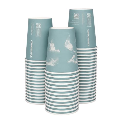 World Art Disposable Coffee Cups (50 Count)