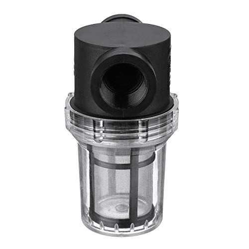 1Pcs Garden Pond 1 inch Inline Mesh Strainer Water Pump Filter Irrigation High Flow Pipeline Filter Garden Interface Strainer