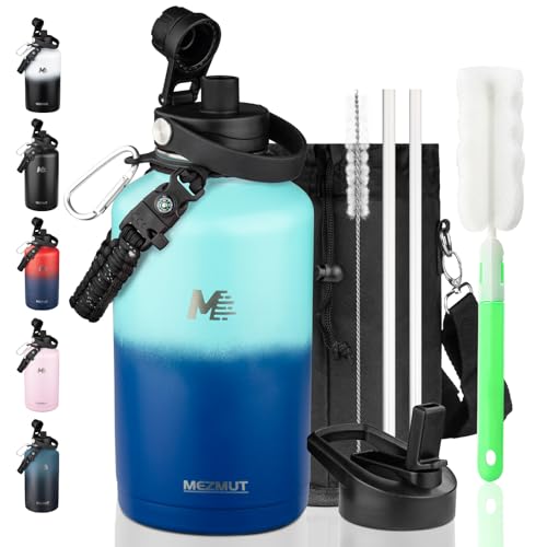 64oz Stainless Steel Metal Sports Insulated Water Bottle