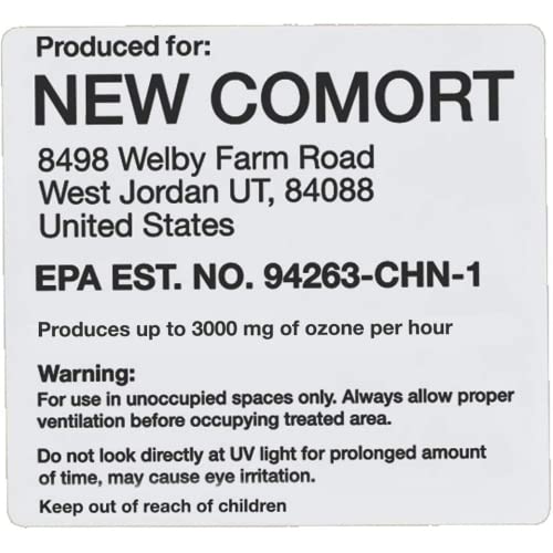 Ozone Air Purifier Cleaner for Commercial use or Home