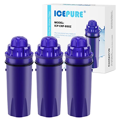 CRF950Z Pitcher Water Filter Replacement for PUR PPF951K (3 Count)