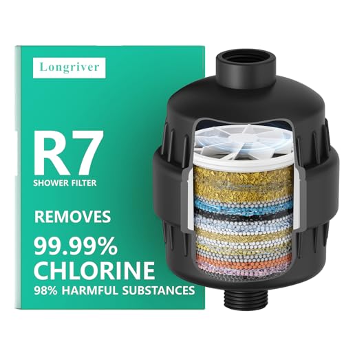 R7 Shower Filter High Put Shower Water Filter for Hard Water