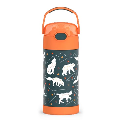 FUNTAINER Water Bottle with Straw