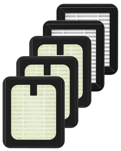 5 Pack Dryer Advanced Filter Replacement for Baby Brezza Baby Bottle Washer (5 Count)