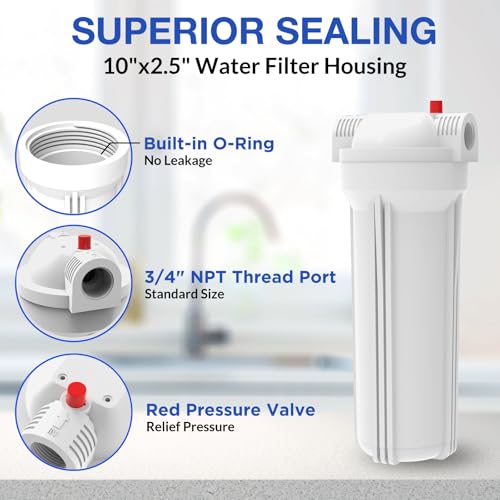 Whole House Water Filter Housing
