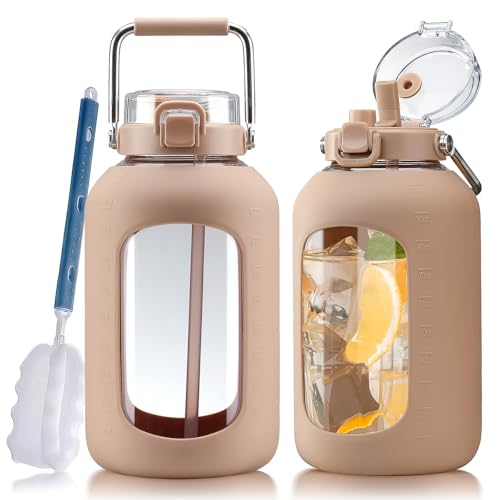 Large Glass Water Bottle