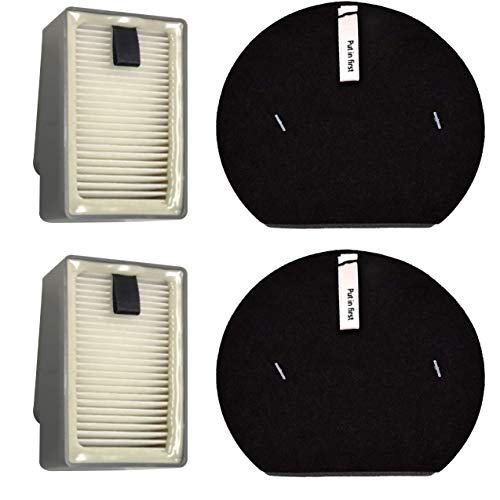 Filter Set Compatible with Bissell ICON Pet Cordless Stick Vacuums Compare to Part # 1621427 &1621616 & 1621064 & 2792 (4 Count)