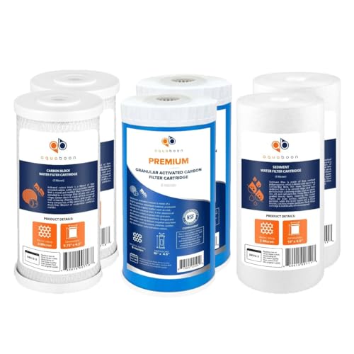 5 Micron 10 x 4.5 Carbon Block Chlorine Reduction (2 Count)