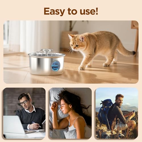Pet Water Fountain Stainless Steel