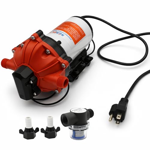55 Series 115V AC Automatic Demand Diaphragm Pump