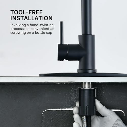 Pull Down Kitchen Faucet