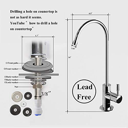 6 Stage Reverse Osmosis RO Drinking Water Filter System