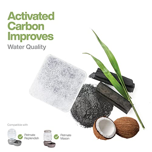 Pack of 24 Replacement Filters Compatible with Petmate Mason (24 Count)