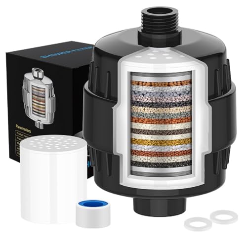 20 Stage Shower Filter Universal with Replaceable Water Filter