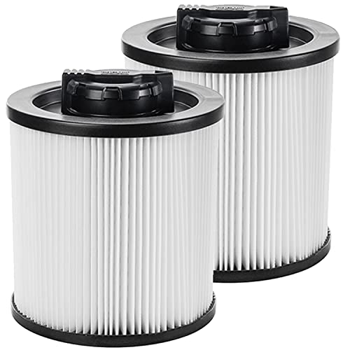 DXVC6910 HEPA Cartridge Filter Replacement Fit for DEWALT Wet (2 Count)