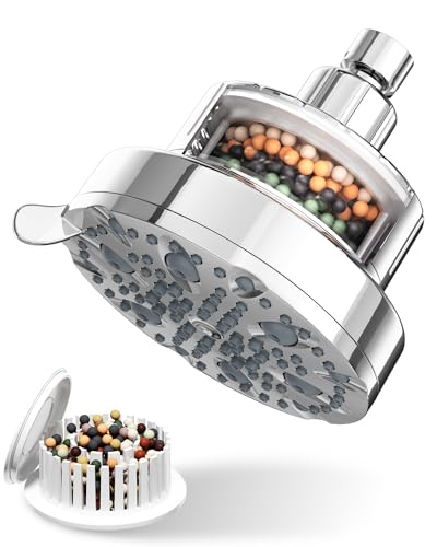 High Pressure Shower Head with Filter for Hard Water