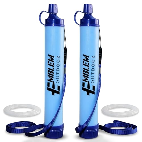 Portable Water Filter Straw (2 Count)