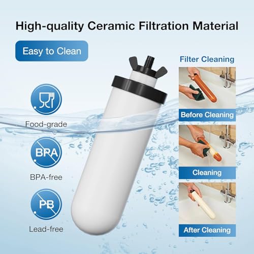 7" Ceramic Water Filter Replacement