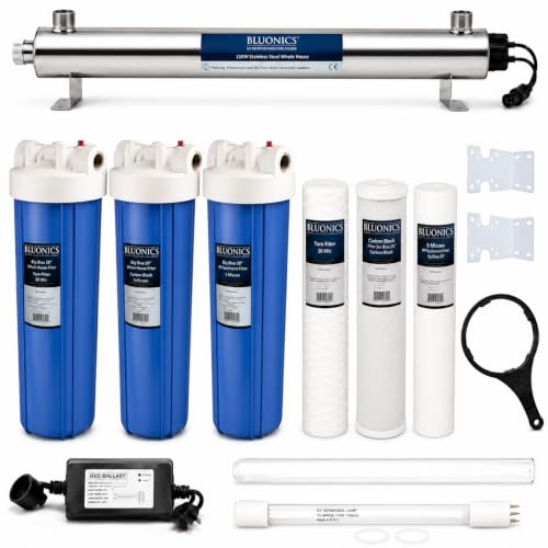 24 gpm Whole House Water Filter System for Well Water