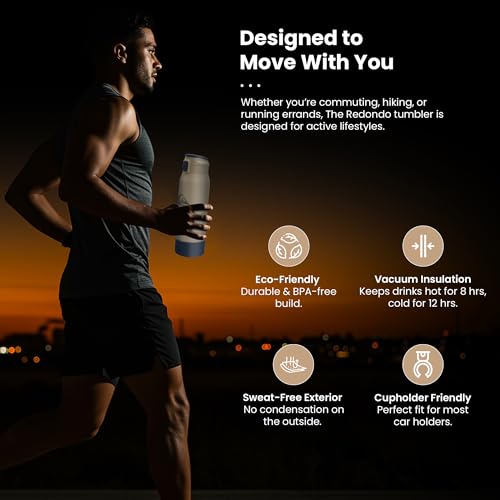 Redondo 21oz Double Wall Stainless Steel Water Bottle