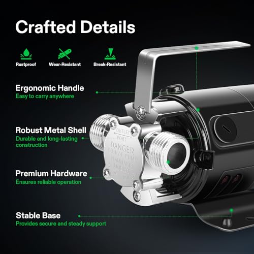 1 10HP Water Transfer Pump