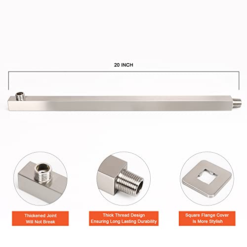 Shower Head with Extension Arm