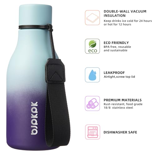 12oz Insulated Water Bottle