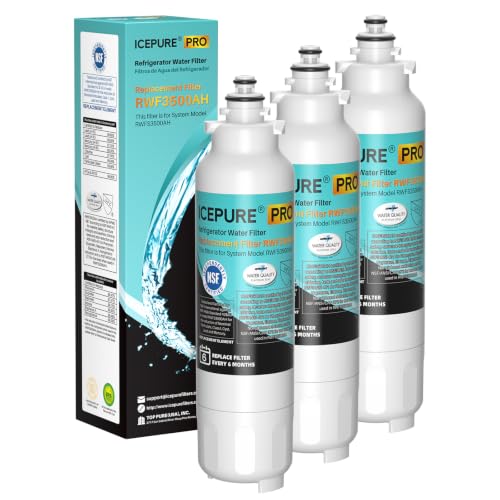 PRO ADQ73613401 NSF401&53&42 Certified Water Filter (3 Count)