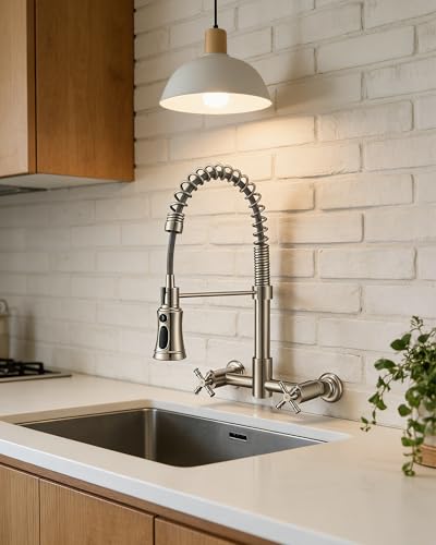 Wall Mount Kitchen Faucet